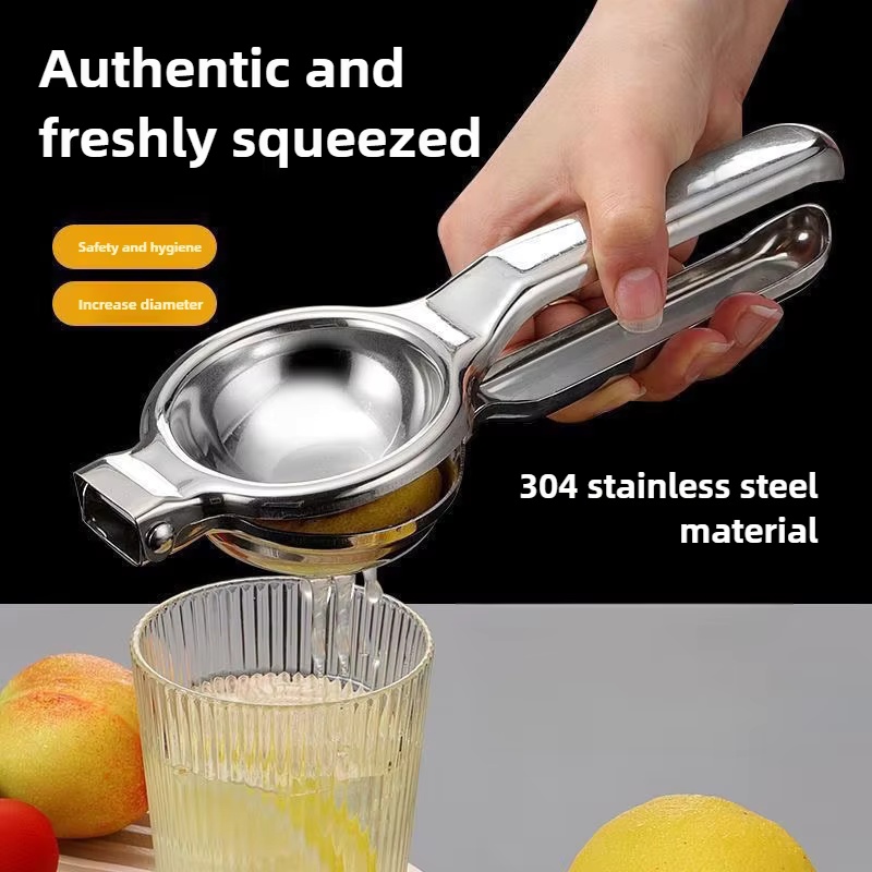 Citrus Lemon Squeezer - Presse-agrumes manuel en acier inoxydable 304,