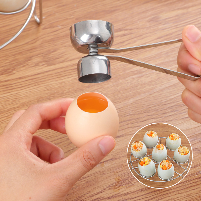 Kitchen Gadget Amazon - Ciseaux à œufs en acier inoxydable