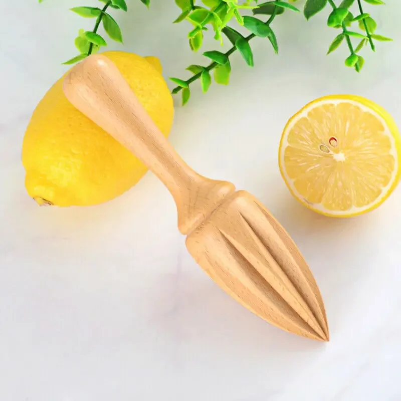 Citrus Lemon Squeezer - Presse-citron en bois en forme de