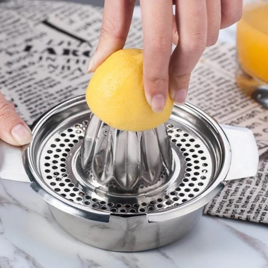 Citrus Lemon Squeezer - Presse-agrumes manuel en acier inoxydable pour