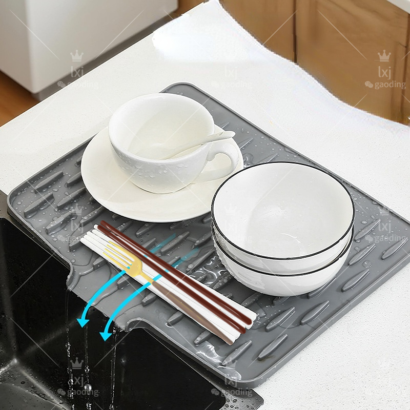 Kitchen Gadgets 2025 - Tapis de séchage de vaisselle en