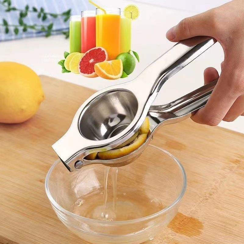 Citrus Lemon Squeezer - Presse-citron en acier inoxydable, presse-fruits manuelle,
