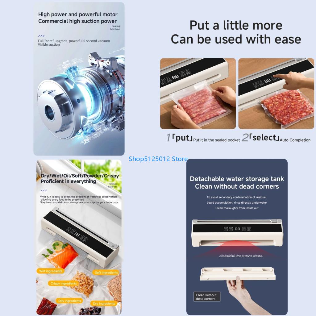 Kitchen Gadgets For Small Kitchens - Machine scellage sous vide automatique intelligente