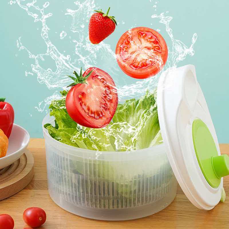 Salad Spinner - Spinner multifonctionnel pour salade de légumes,