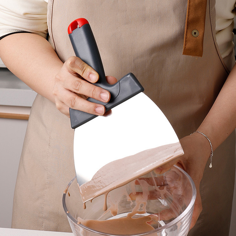Kitchen Gadget Amazon - Grattoir à pâte en acier inoxydable,