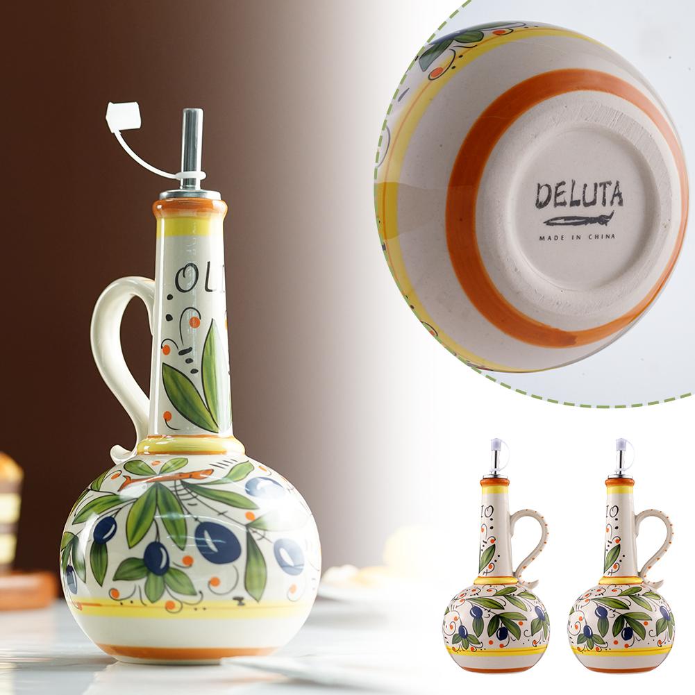 Kitchen Gadgets 2025 - Bouteille distributrice d'huile d'olive italienne 2025,