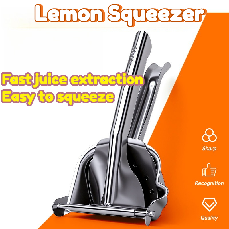 Citrus Lemon Squeezer - Presse-agrumes manuel en acier inoxydable 304,