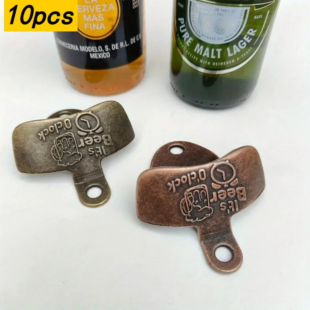 Kitchen Gadgets Vintage - Lot de 10 ouvre-bouteilles murales «