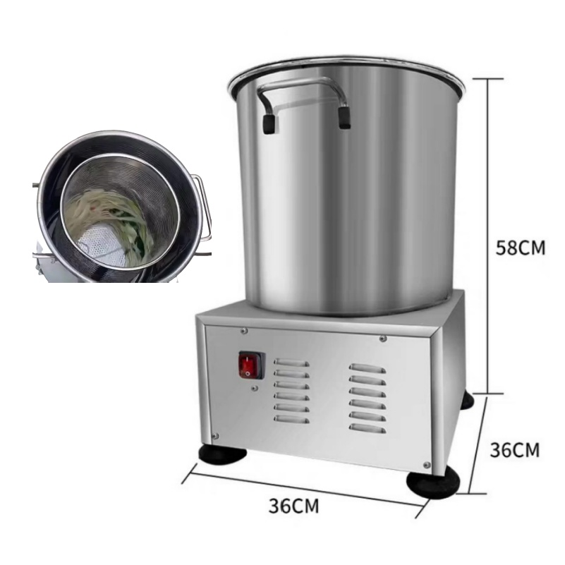 Salad Spinner - Essoreuse centrifuge en acier inoxydable pour