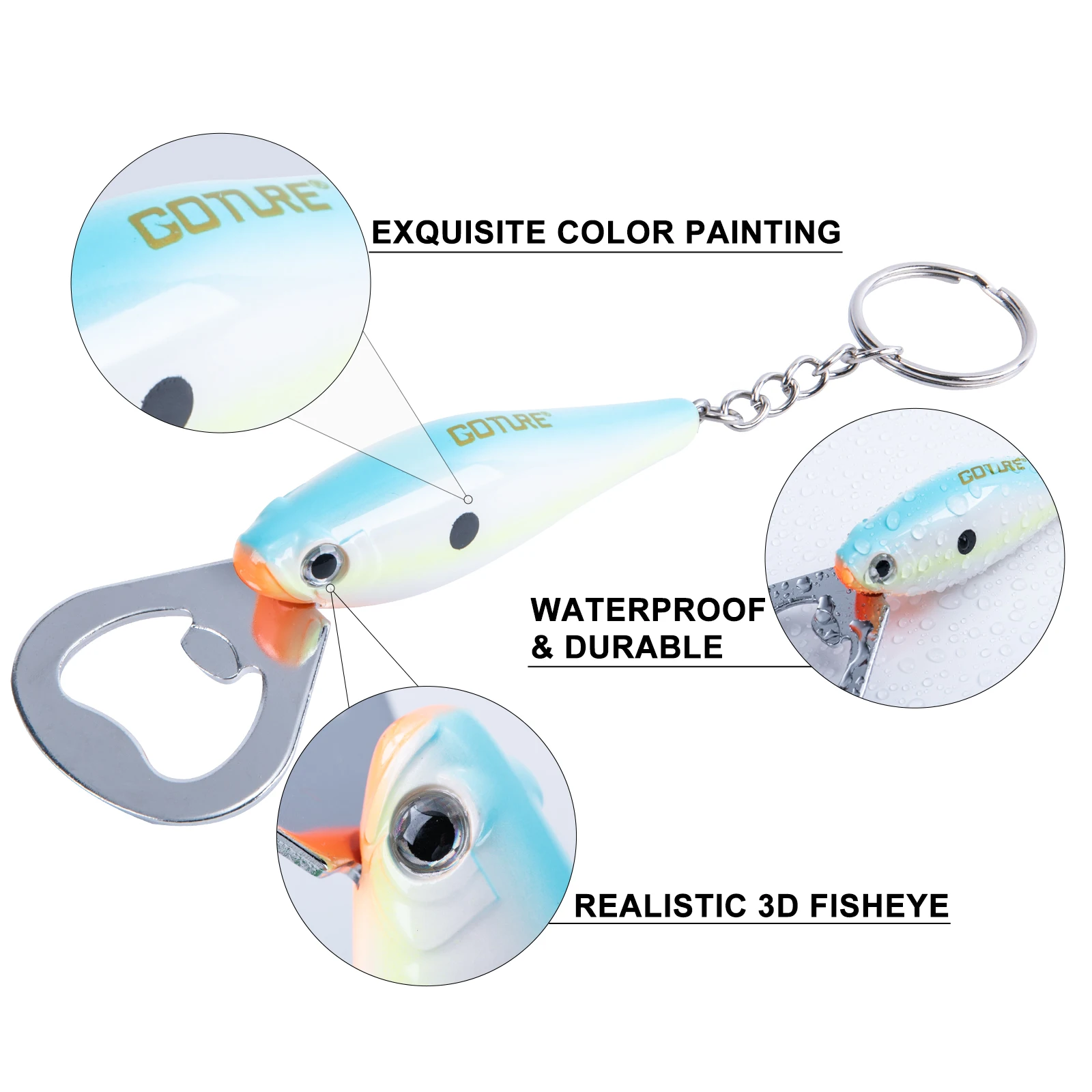 Goture-Leurre de pêche en acie - Kitchen Gadget Amazon avis et prix