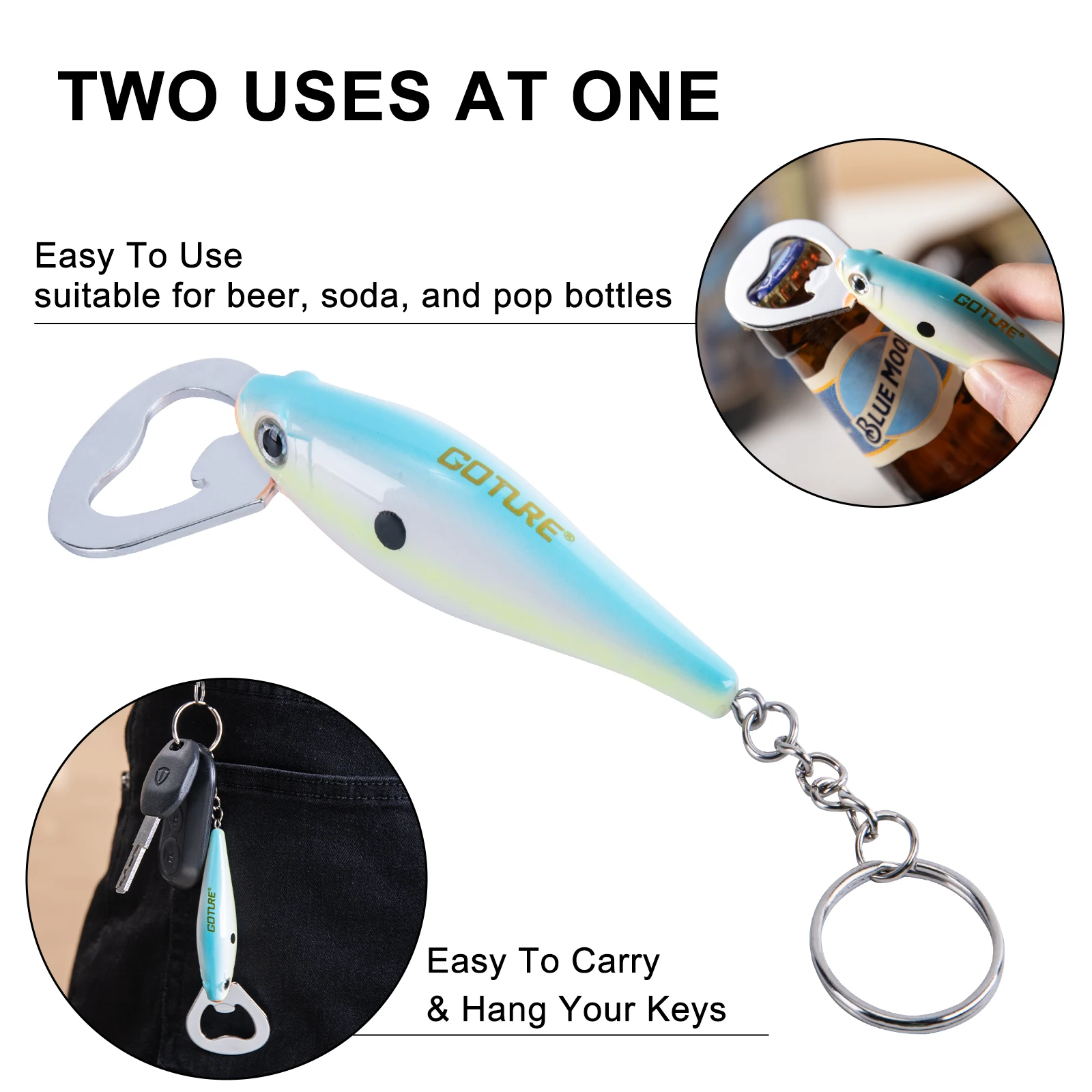 Goture-Leurre de pêche en acie - Kitchen Gadget Amazon avis et prix