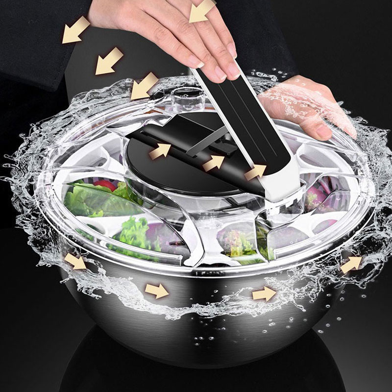 Spinner à salade en acier inox - Salad Spinner avis et prix