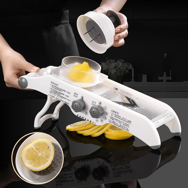 Trancheur de citron multifonct - Household Kitchen Gadgets Vegetable Cutter Silk Cutter avis et prix