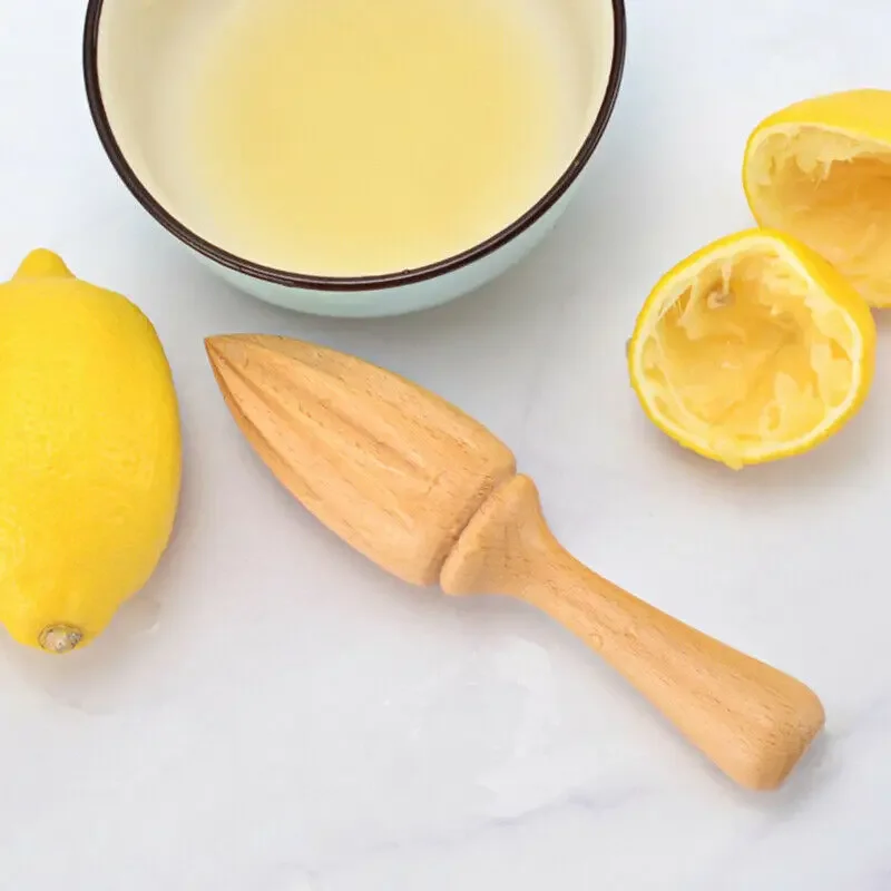 Presse-citron en bois en forme - Citrus Lemon Squeezer avis et prix