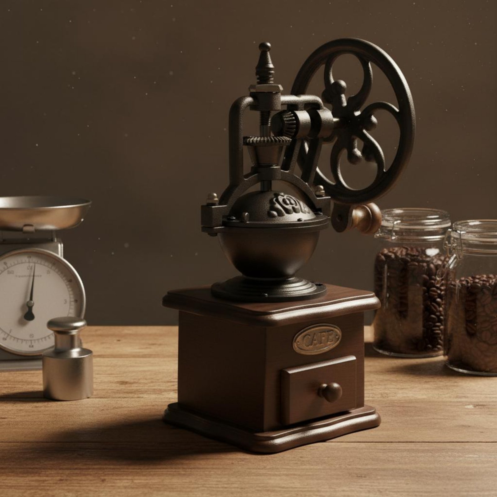 Moulin à café manuel à manivel - Kitchen Gadgets Vintage avis et prix