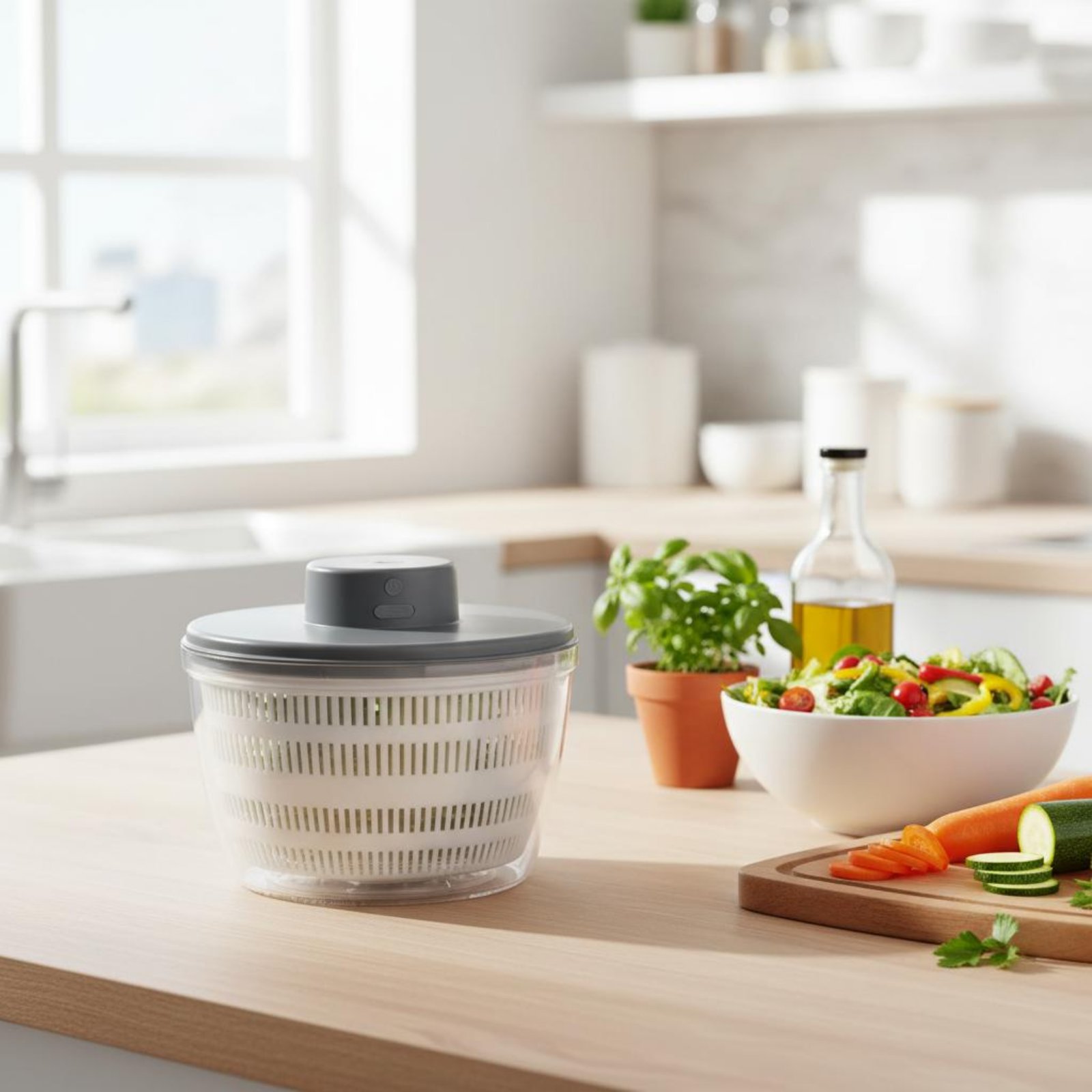 Séchoir à salade électrique mu - Salad Spinner avis et prix