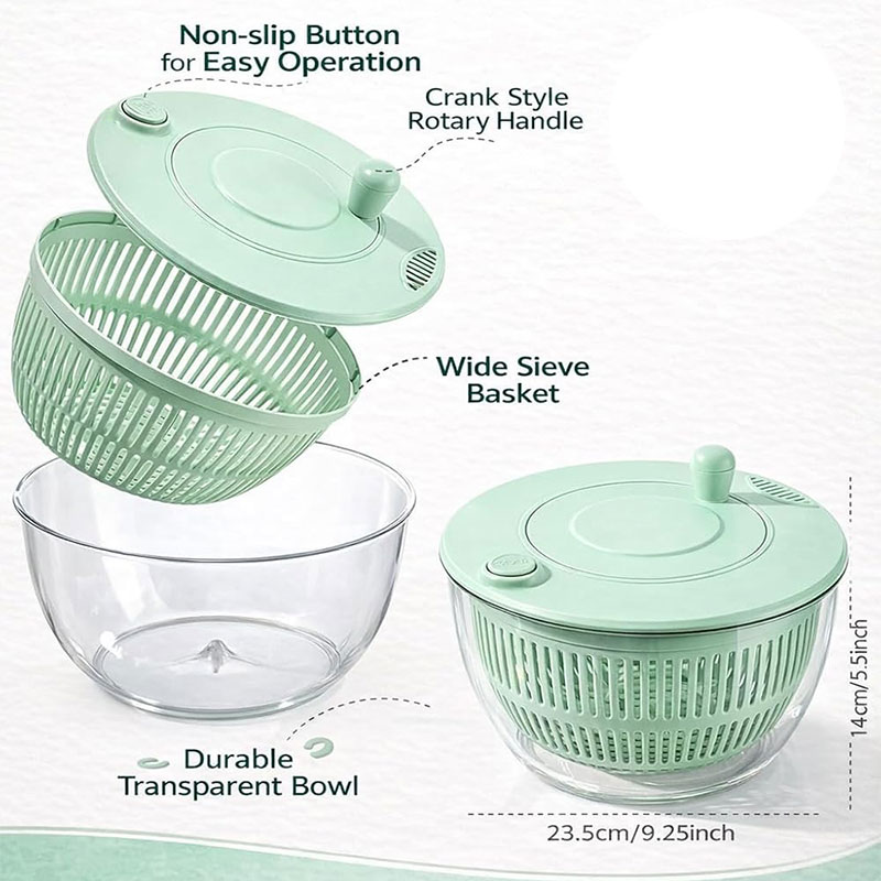 Ensemble de 7 ustensiles multi - Salad Spinner avis et prix