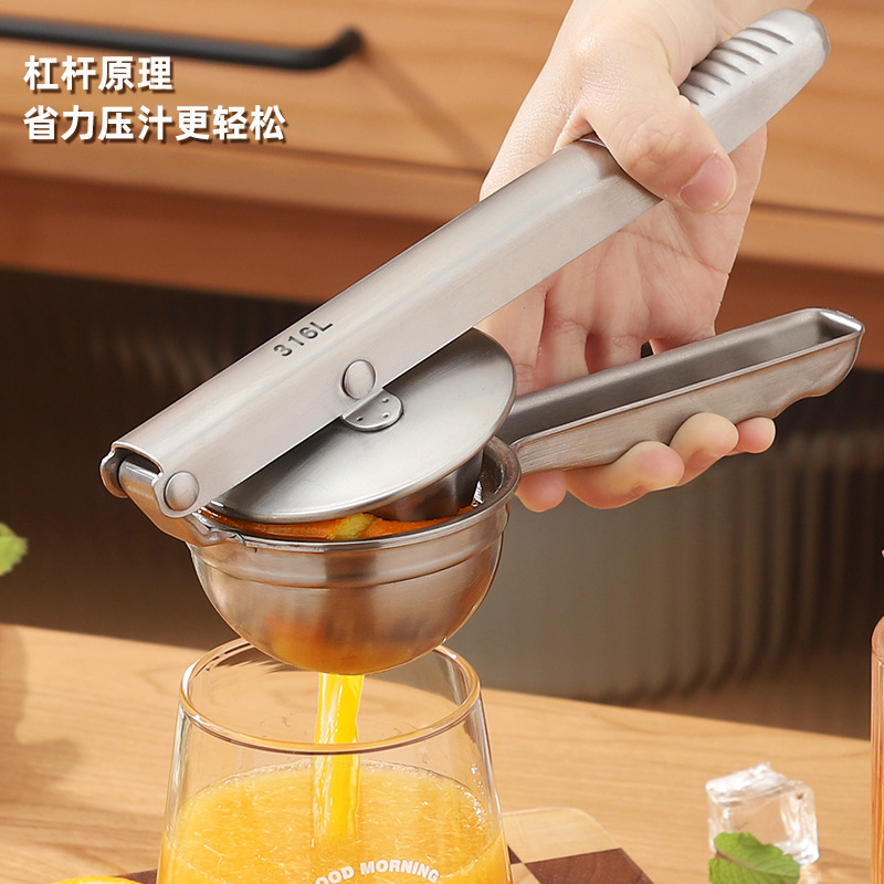 Presse-citron manuel en acier  - Citrus Lemon Squeezer avis et prix