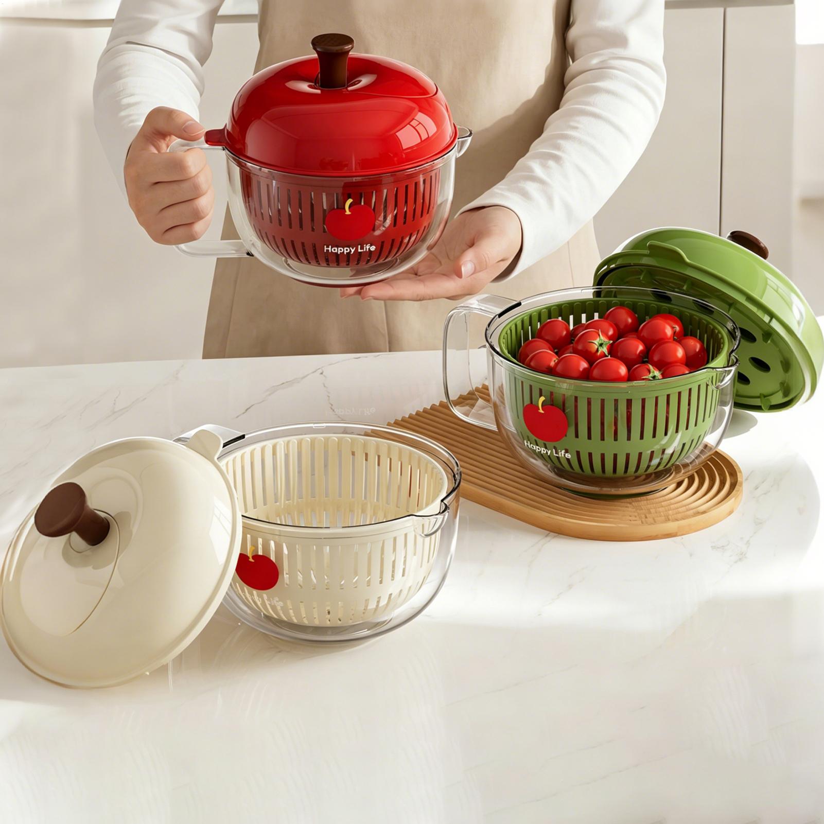 Lave-légumes Apples Design, pa - Salad Spinner avis et prix