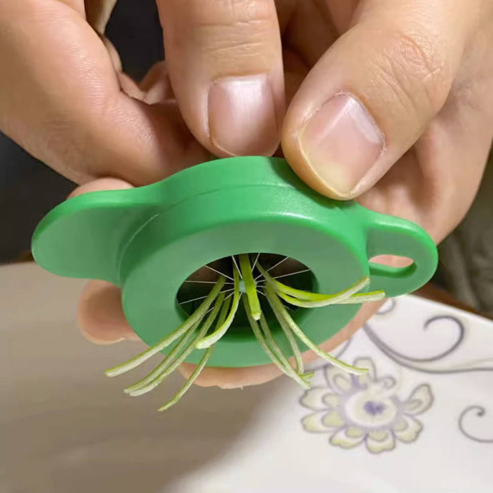 Mini coupe-fleur d'oignon, déc - Household Kitchen Gadgets Vegetable Cutter Silk Cutter avis et prix