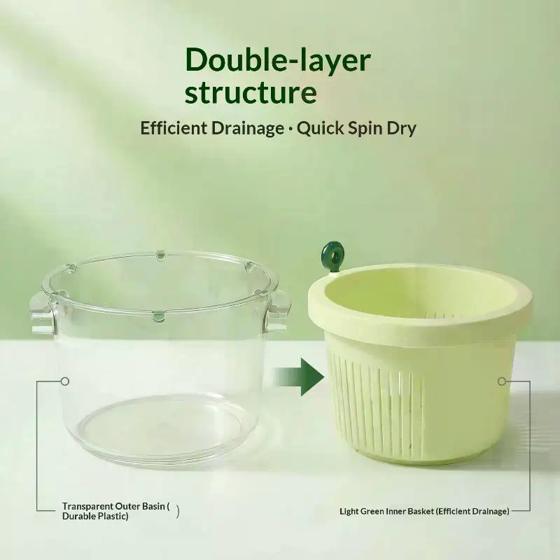 Essoreuse à salade manuelle, g - Salad Spinner avis et prix