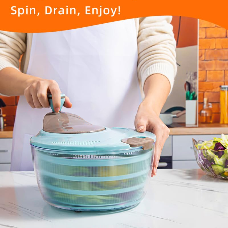 Essoreuse à laitue avec double - Salad Spinner avis et prix