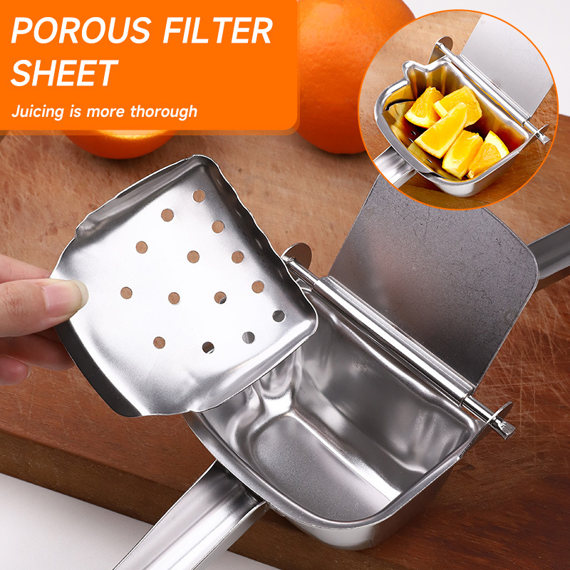 Presse-agrumes manuel en acier - Citrus Lemon Squeezer avis et prix