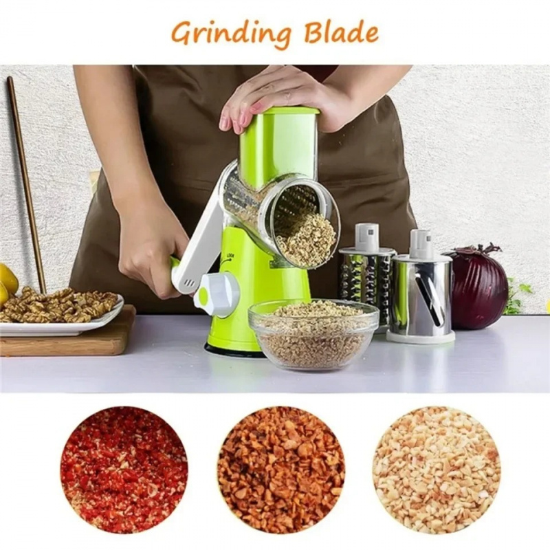 Râpe à fromage rotative manuel - Household Kitchen Gadgets Vegetable Cutter Silk Cutter avis et prix
