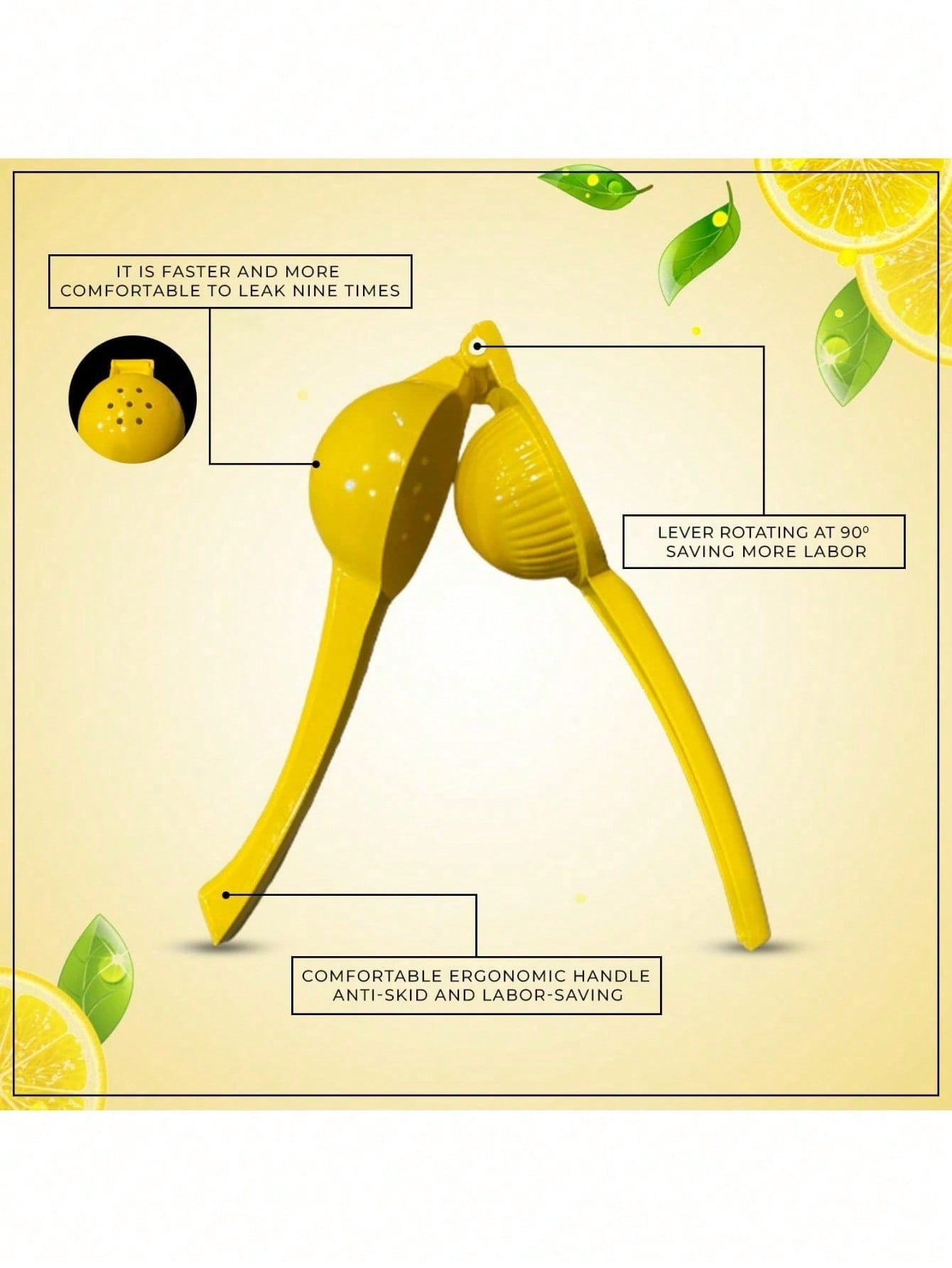 Presse-citron manuel 1 pièce,  - Citrus Lemon Squeezer avis et prix