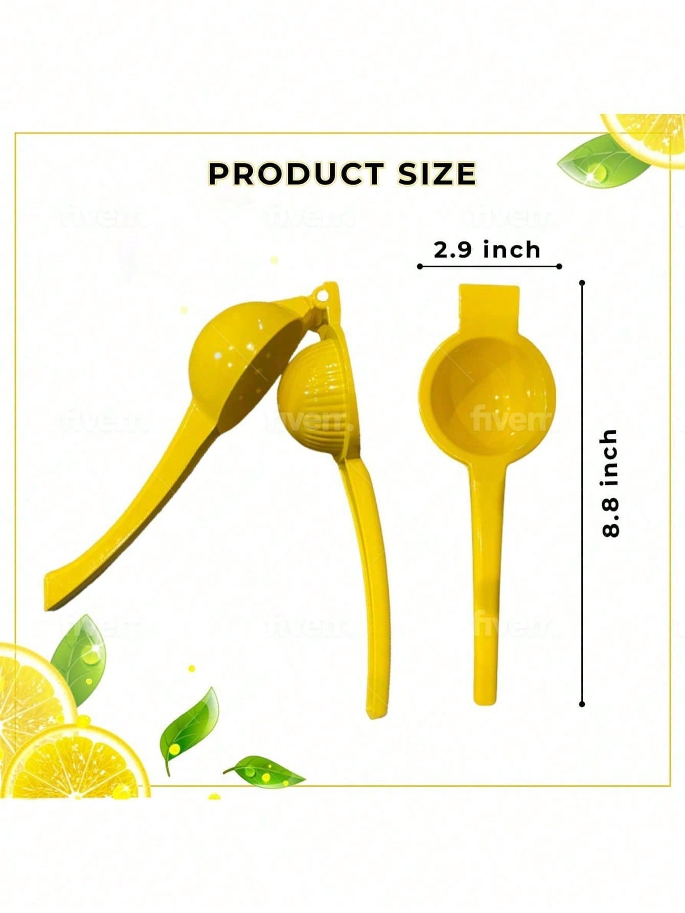Presse-citron manuel 1 pièce,  - Citrus Lemon Squeezer avis et prix