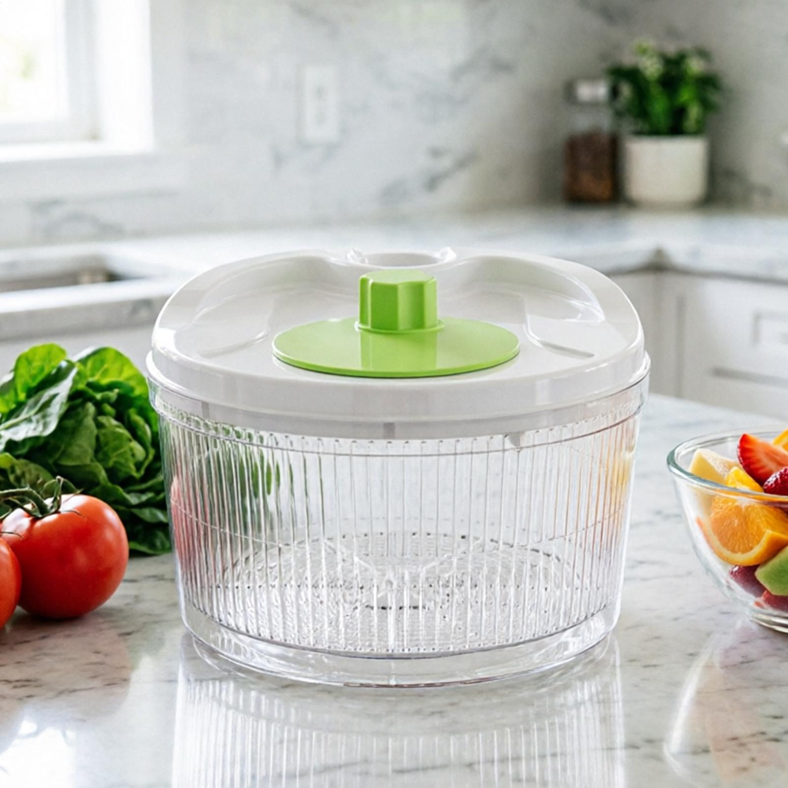 Essoreuse à salade manuelle av - Salad Spinner avis et prix
