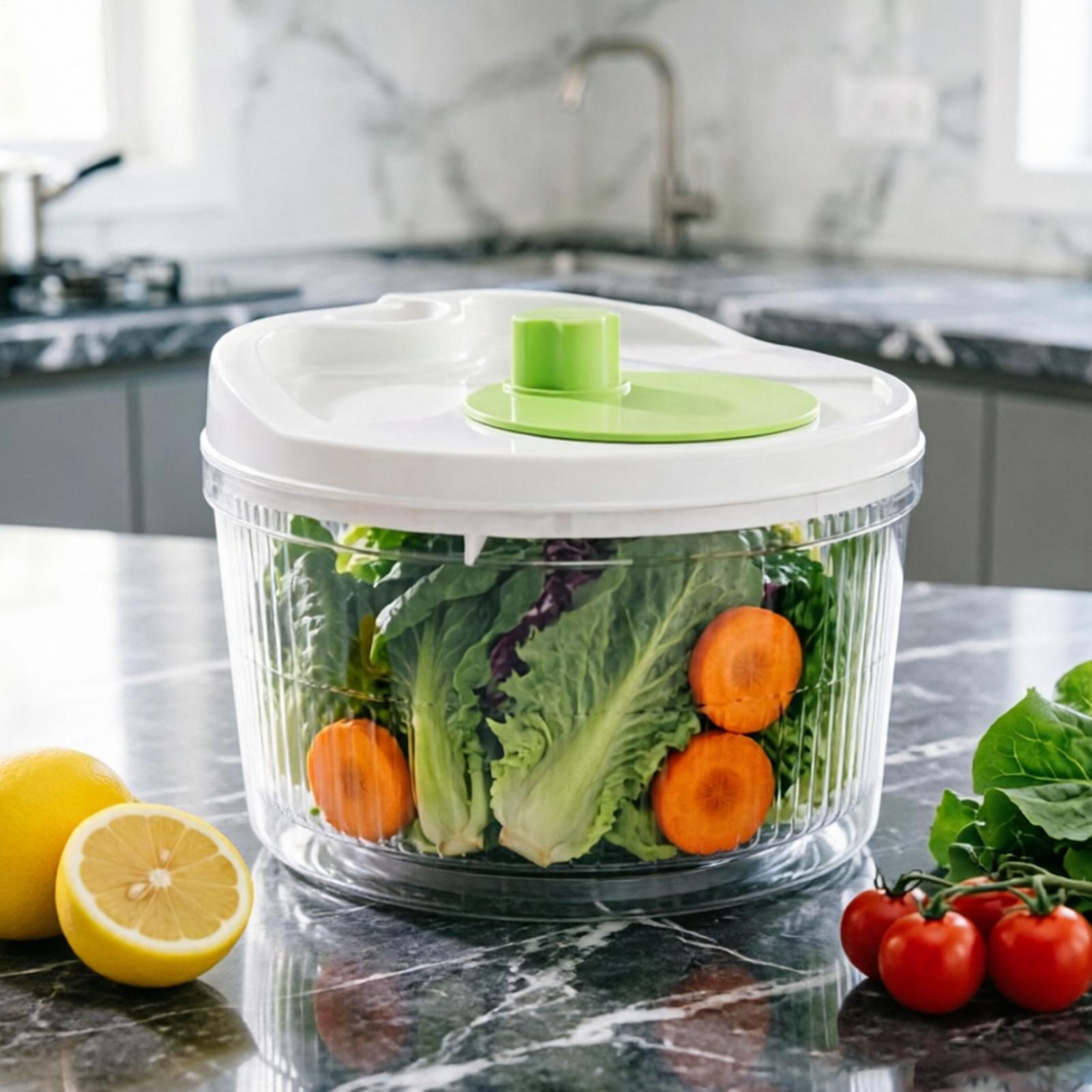Essoreuse à salade manuelle av - Salad Spinner avis et prix